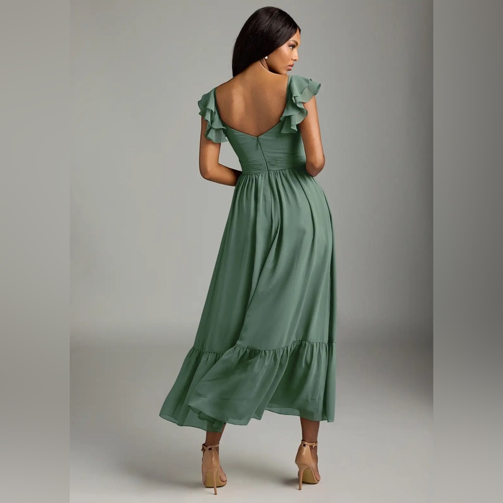 Azazie Anaya
Eucalyptus A-Line Sweetheart Neckline Chiffon - Picture 4 of 15